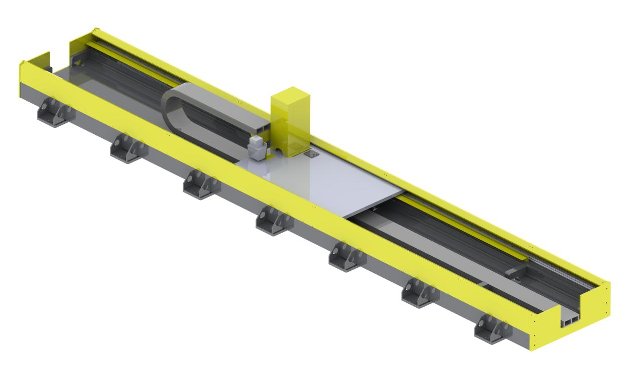 Robot Linear Track Designed for Long-Distance Linear Travel