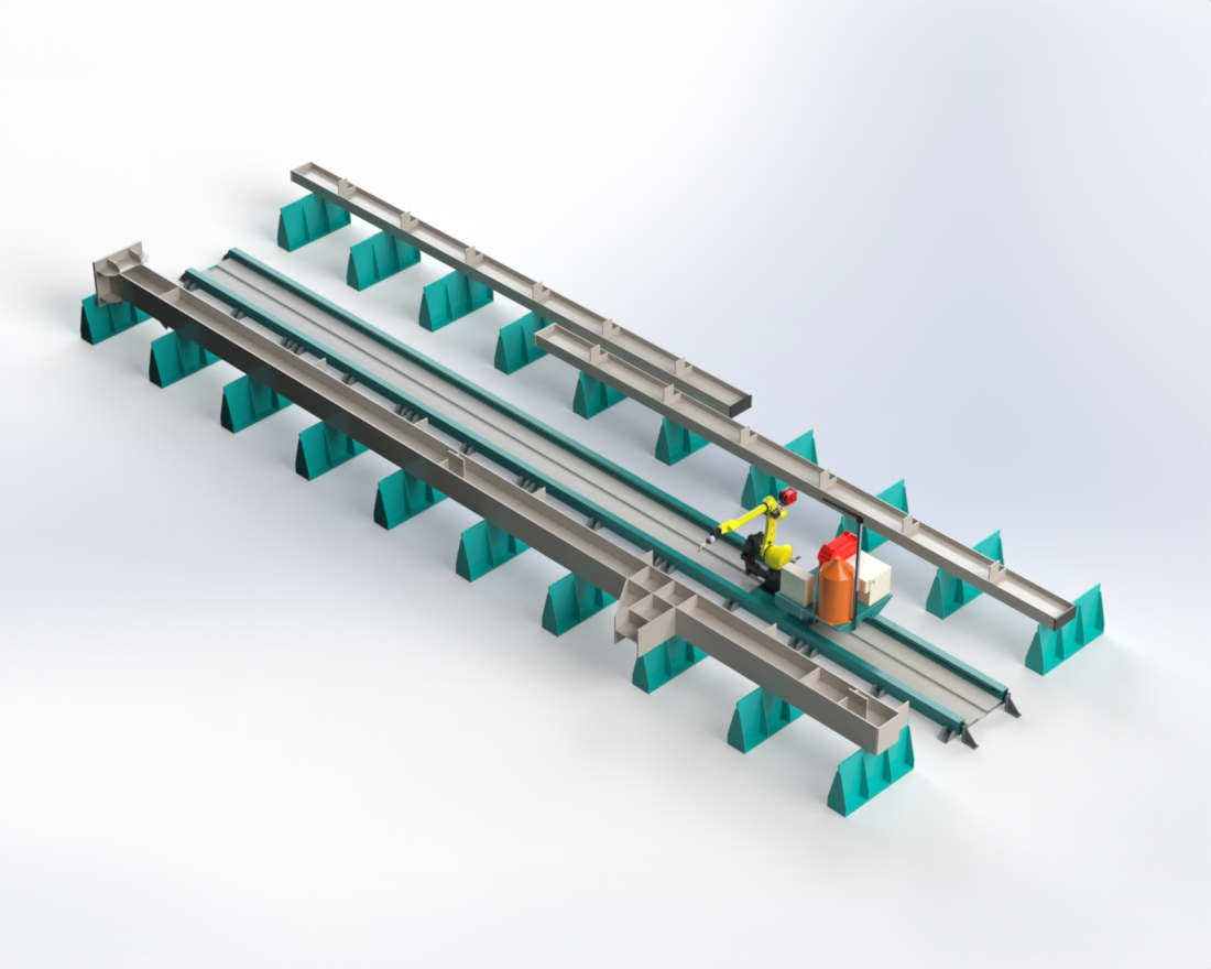 Extending the Work Envelope: How Linear Tracks Boost Productivity in Large-Scale Fabrication